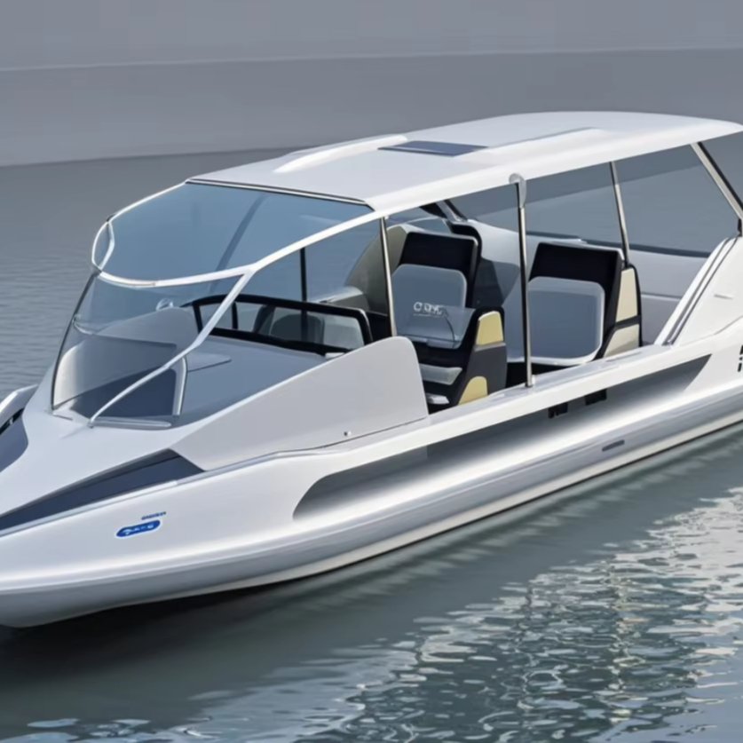 Luxury 17.24 Meters 56 Feet Aluminum Sport Yacht Boat for Fishing Tourism Outboard Engine for Leisure River Sports